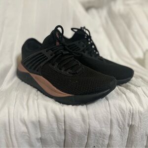 Puma Black and Brown Athletic Shoes